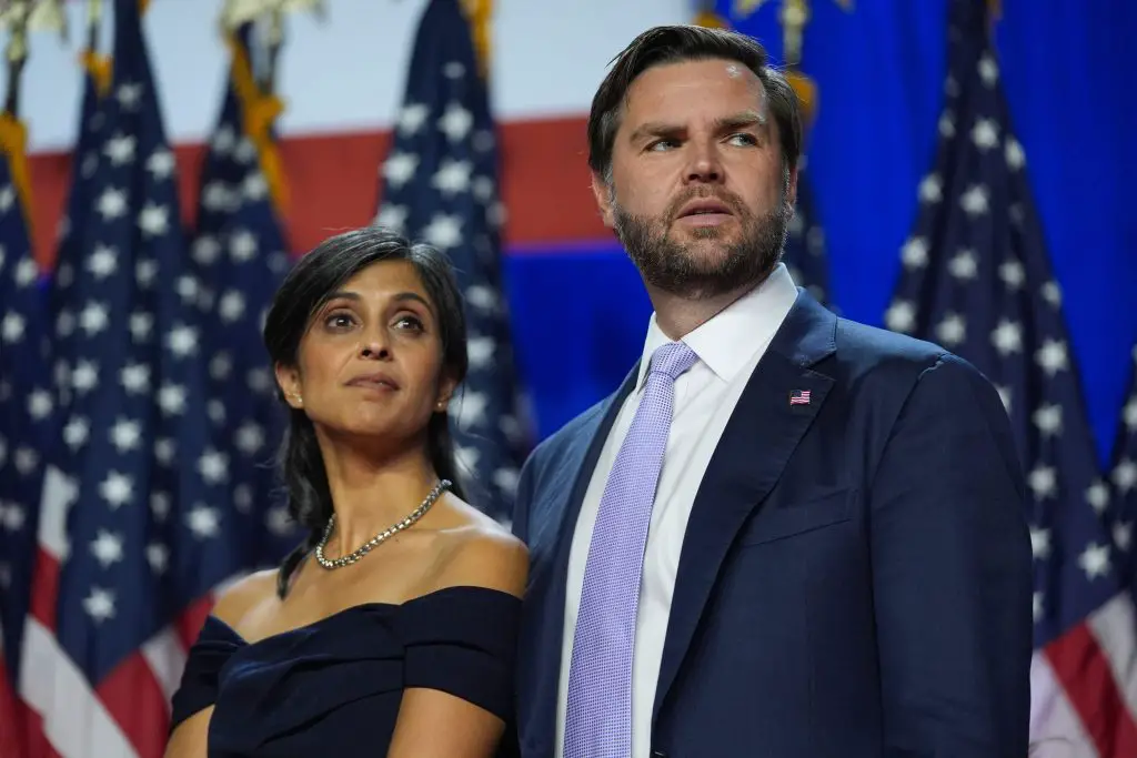 Usha and JD Vance
