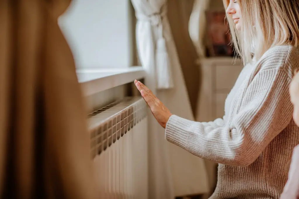 Heating and hot warning