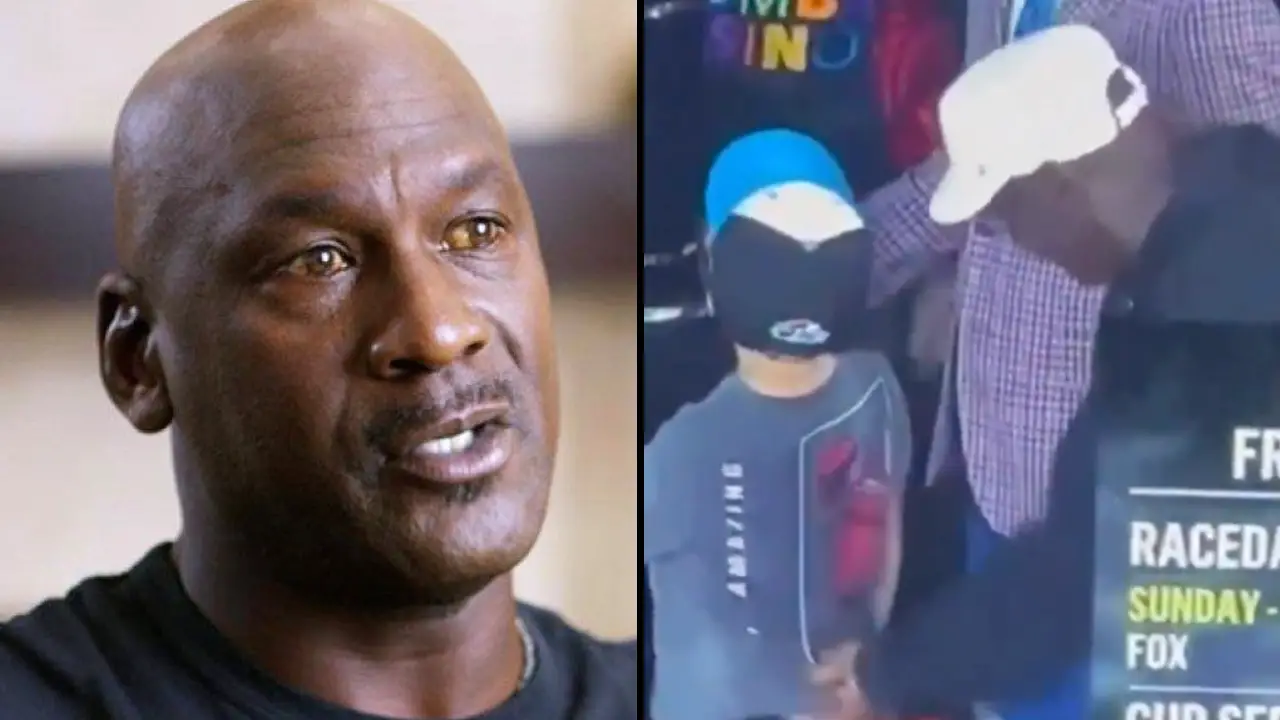 Michael Jordan has faced backlash online after an 'inappropriate' celebration following his Daytona 500 Victory on Sunday (February 15).