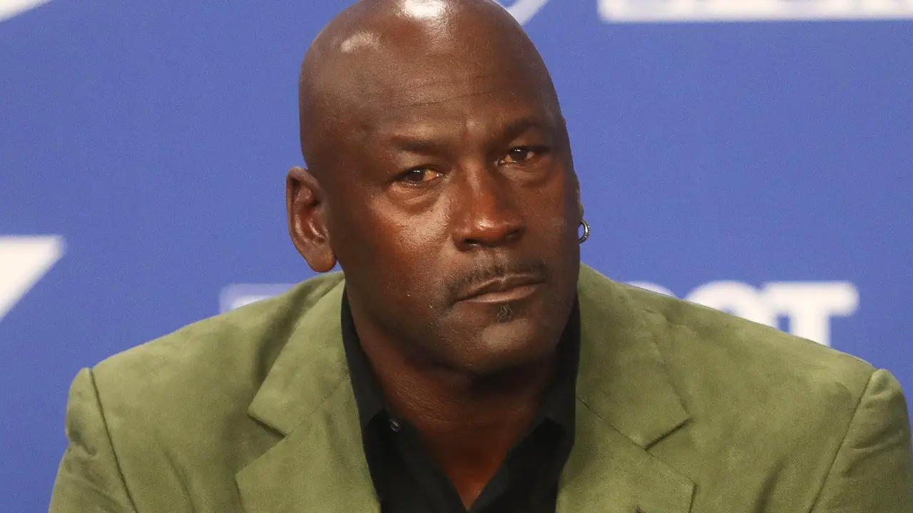 Michael Jordan's representative has spoken out after the NBA star was called out for 'inappropriate' behaviour at the Daytona 500.