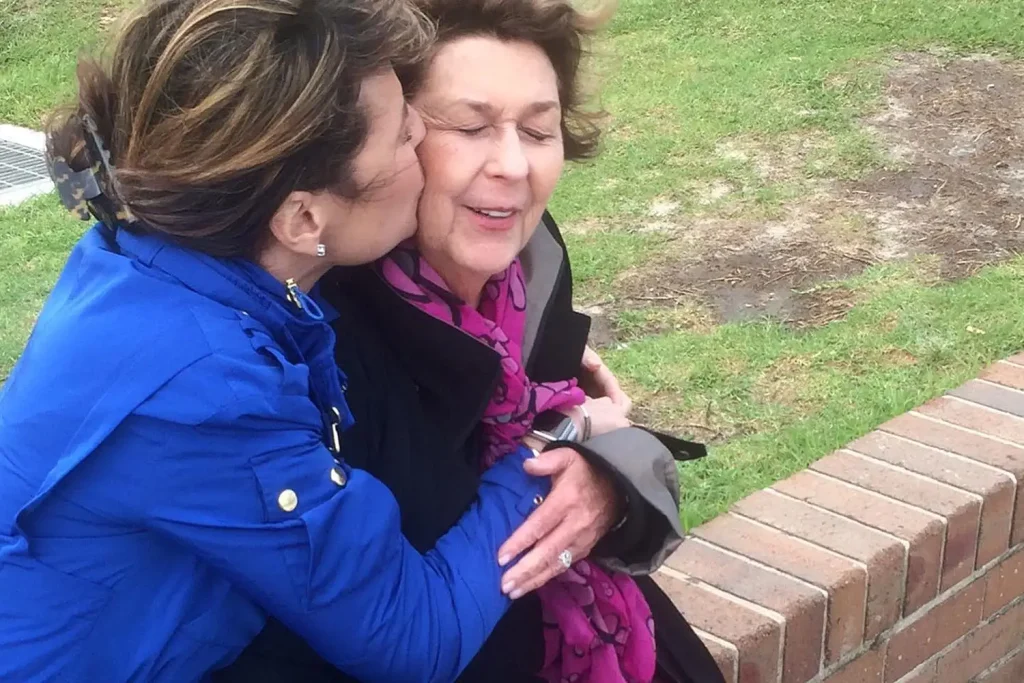 Savannah Guthrie and mom