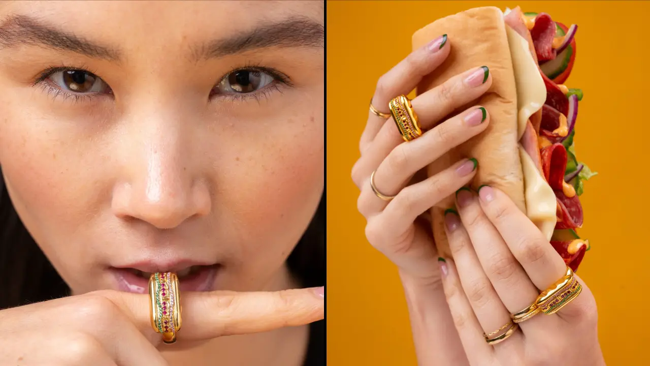 Subway is giving fans the chance to immortalize their favorite sandwich with a high-fashion gold ring, inspired by the chain’s iconic Classic BMT.