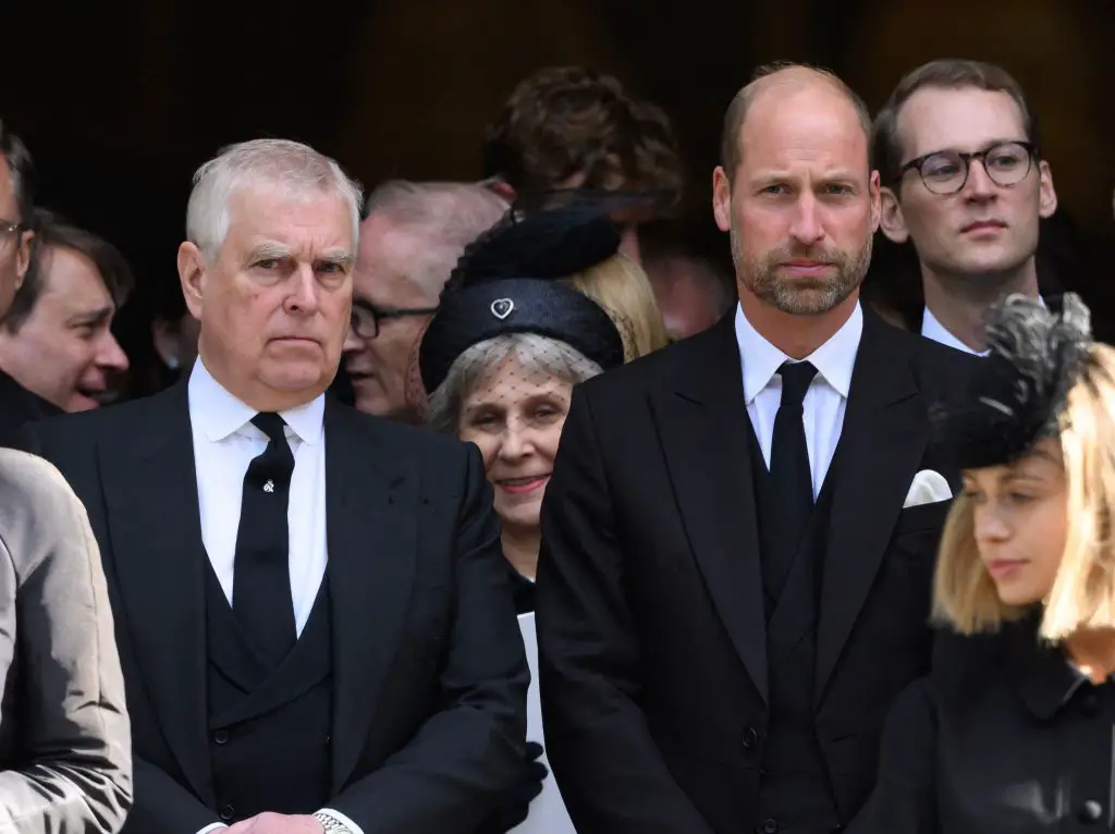 Andrew and Prince William