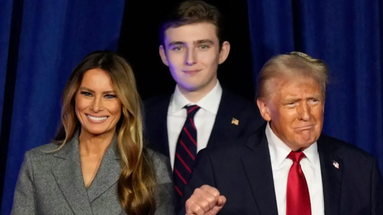 Melania Trump had a 'furious' response to a leaked phone call concerning Barron Trump.