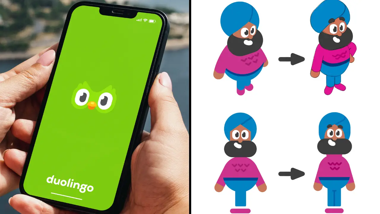 Duolingo has redesigned one of its characters and issued an apology after its design prompted a huge backlash.