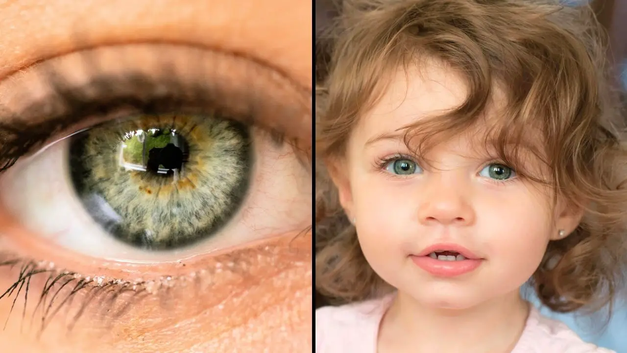 Green eyes