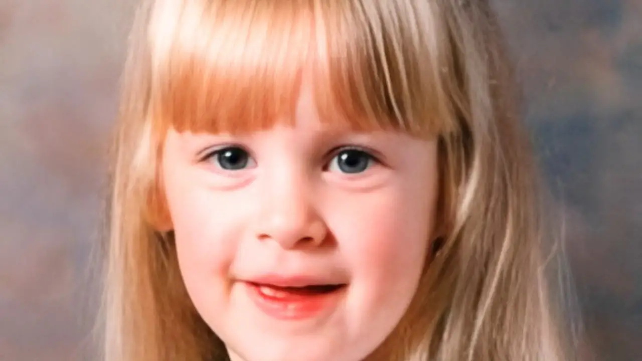 The little girl in this photo grew up to be called the 'most evil' woman in history, Lucy Letby.