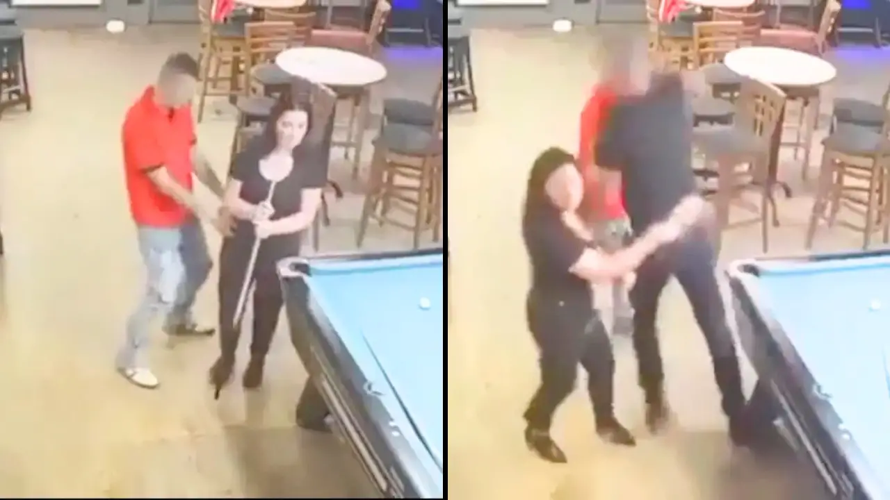 Viral Video Of Man Confronting Drunk Guy Bothering His Wife At Bar Is Dividing The Internet