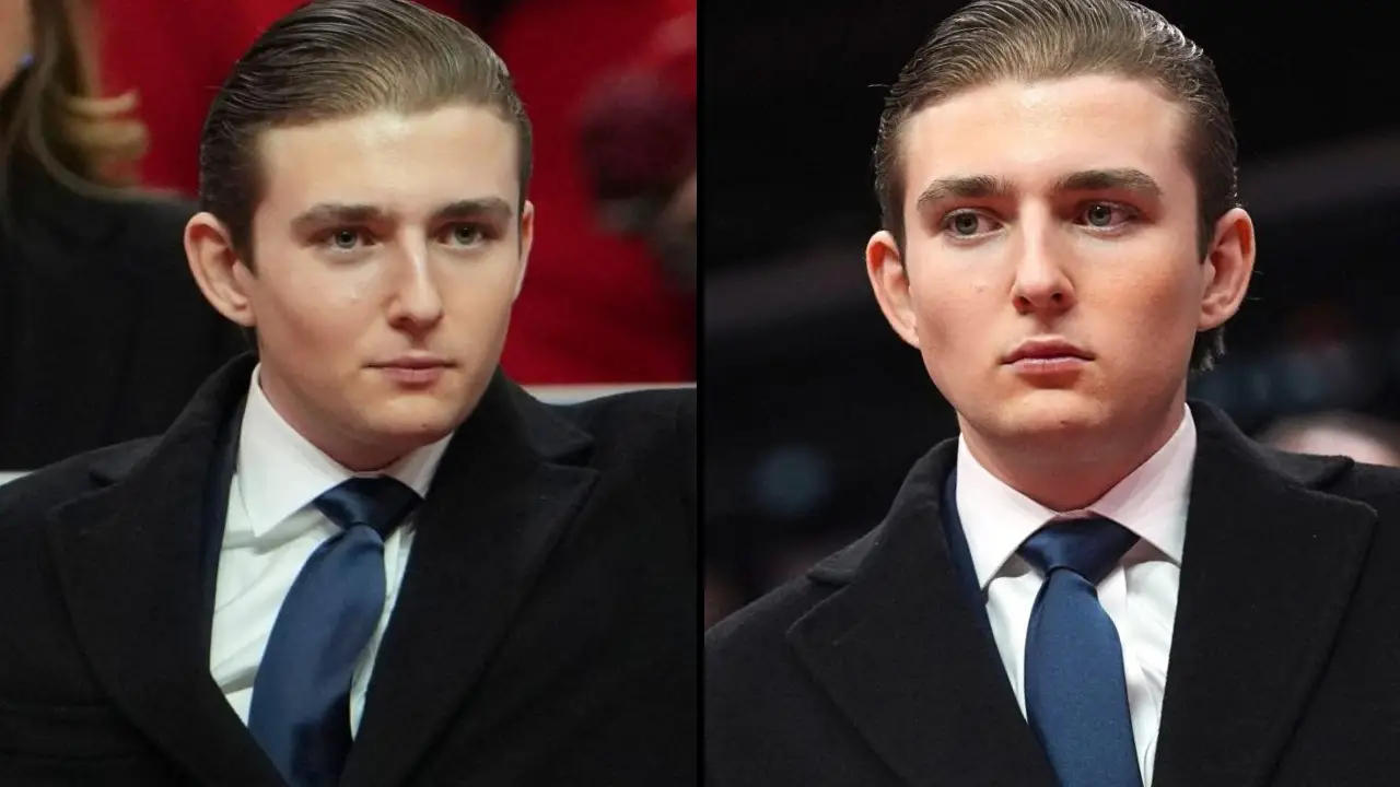 Barron Trump has announced an unexpected career move, which has left the internet shocked.
