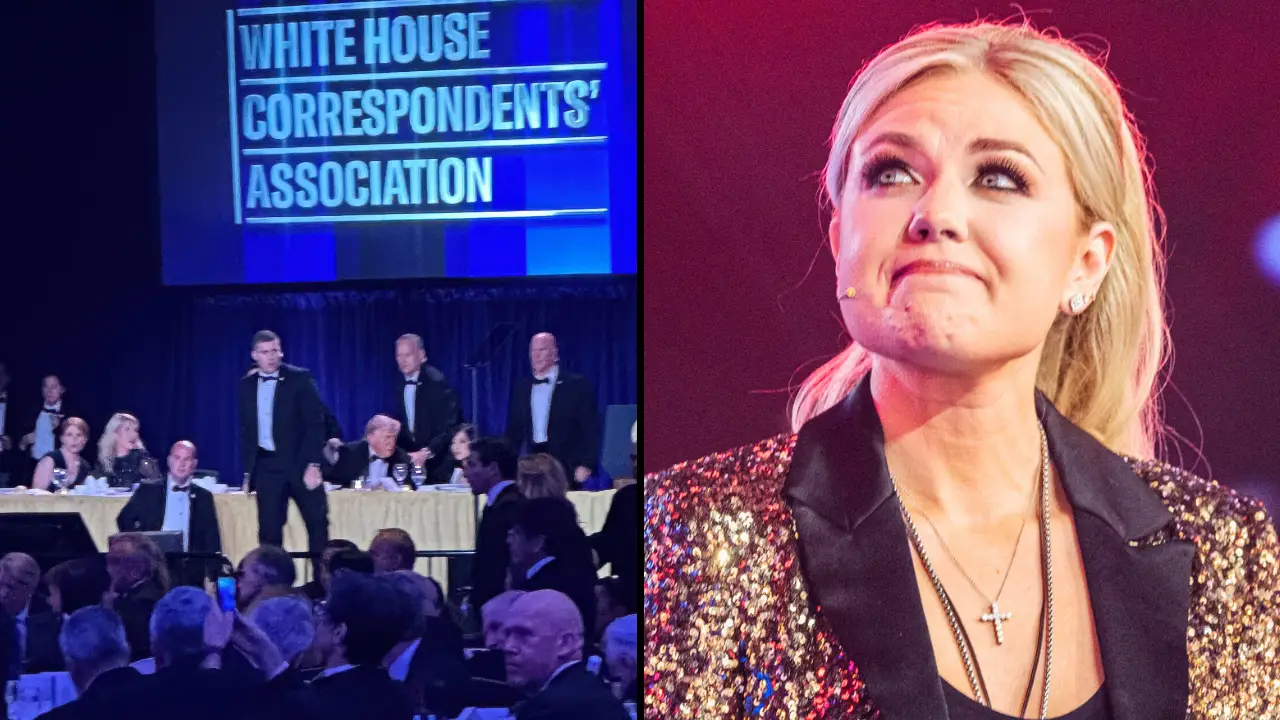 Erika Kirk shared some chilling words after shots were fired at the White House dinner.