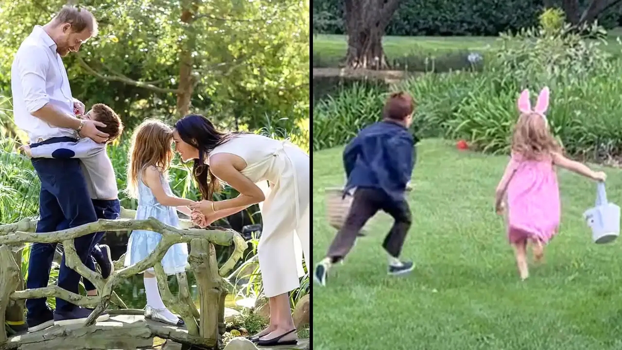 For Easter weekend, Meghan Markle shared a rare pic featuring her children with Prince Harry that the internet branded 'disgusting.'