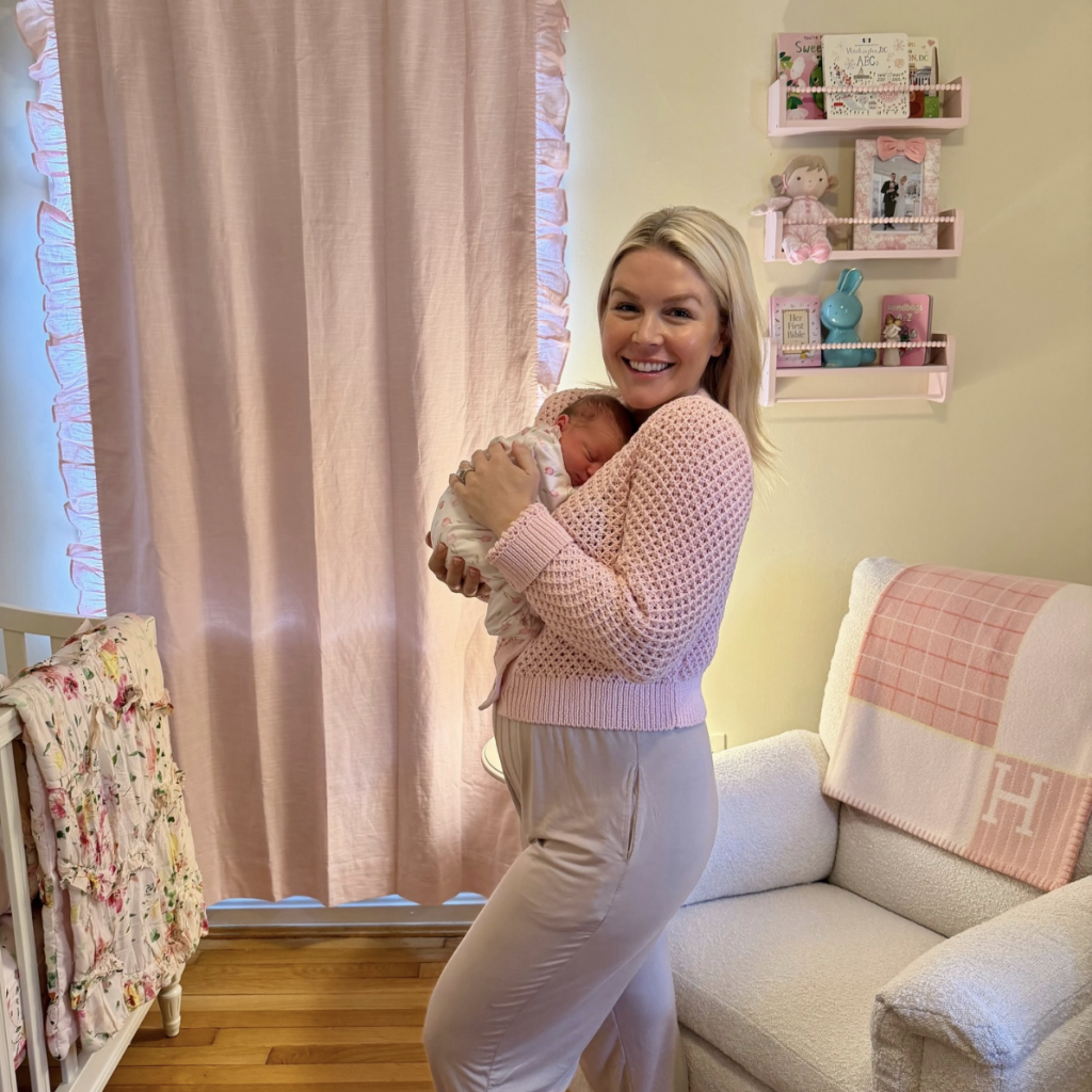 People Spot The Same 'Disturbing' Detail In Karoline Leavitt’s Baby Announcement Photo