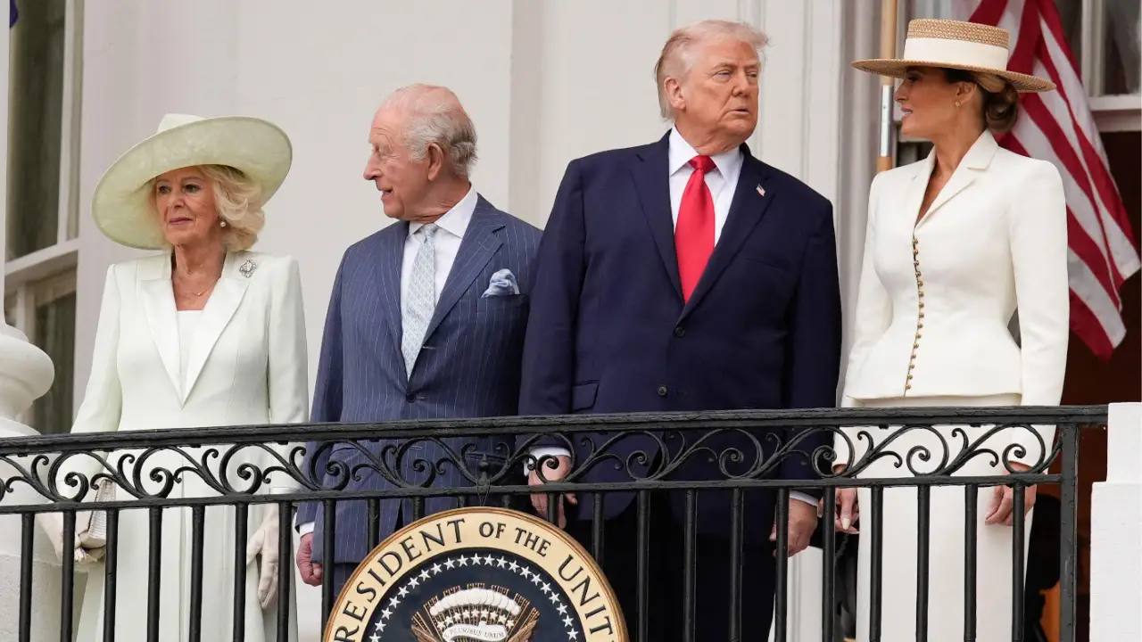A lip reader has exposed Melania's warning to Donald Trump amid divorce rumors during a royal visit.