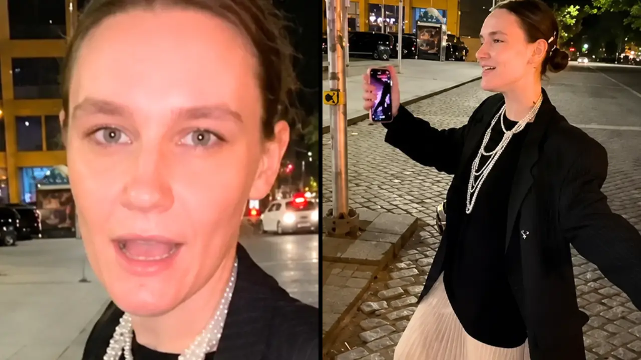 A young woman unknowingly filmed the final moments of her life while recording a video during a night out with friends in Georgia.