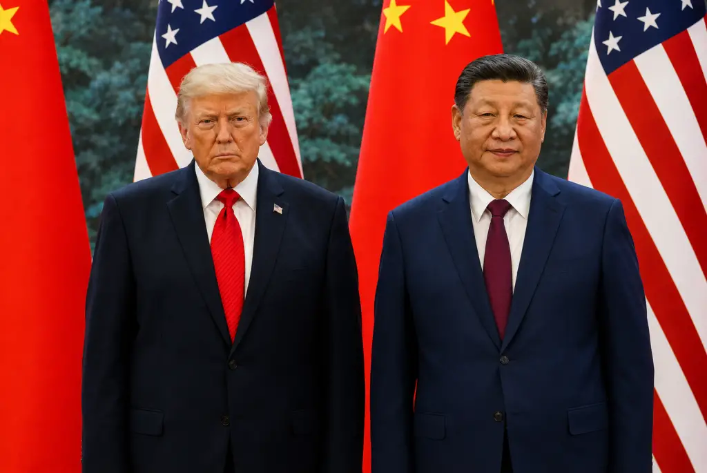 Donald Trump Xi Jinping
