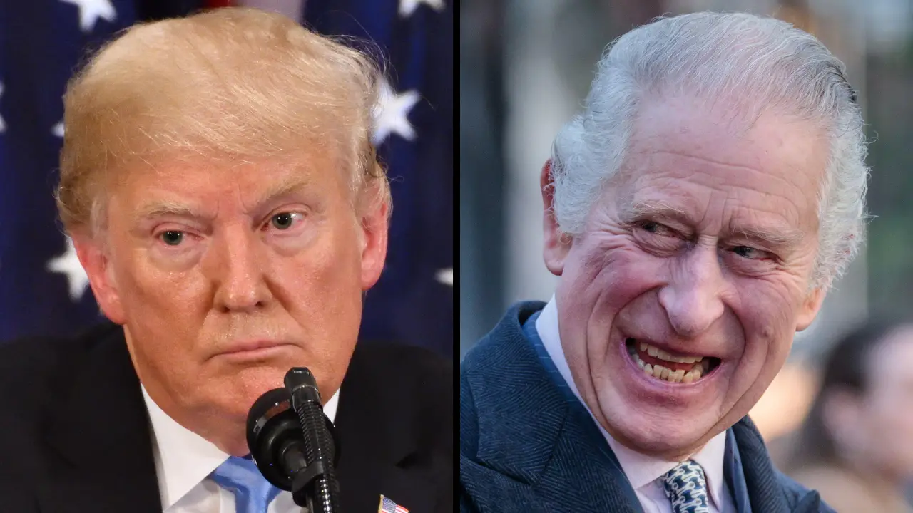 People Spot 'Savage' Hidden Meaning In Gift King Charles Gave Donald Trump