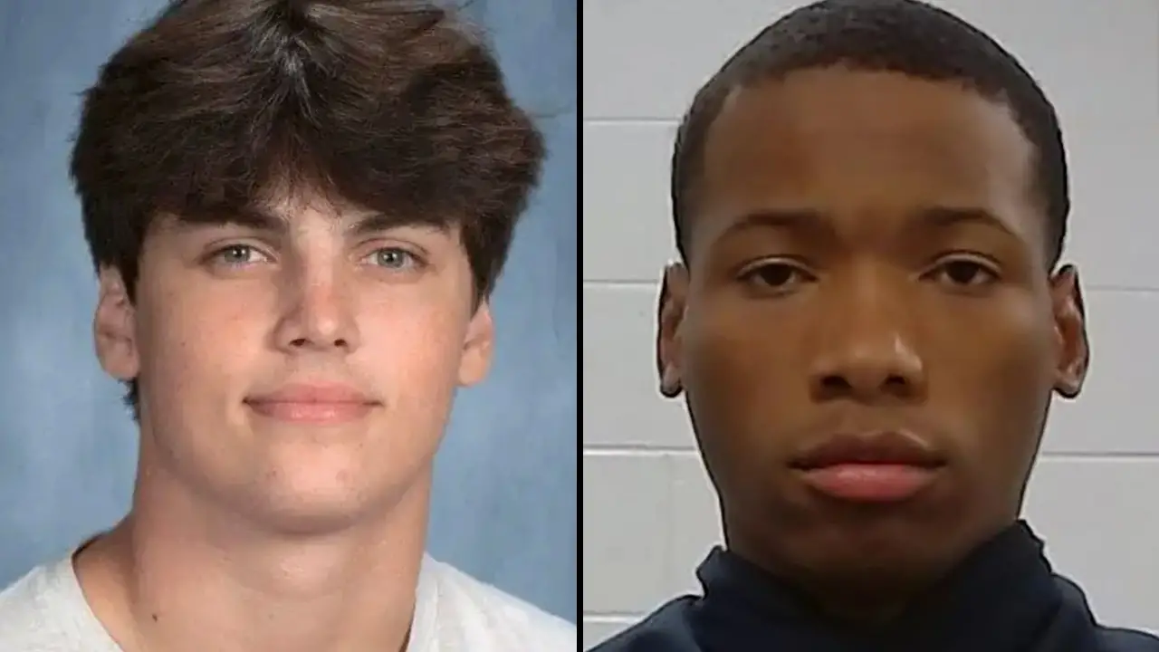 Austin Metcalf’s mother delivered a devastating message to her son’s killer after he was sentenced to 35 years in prison.