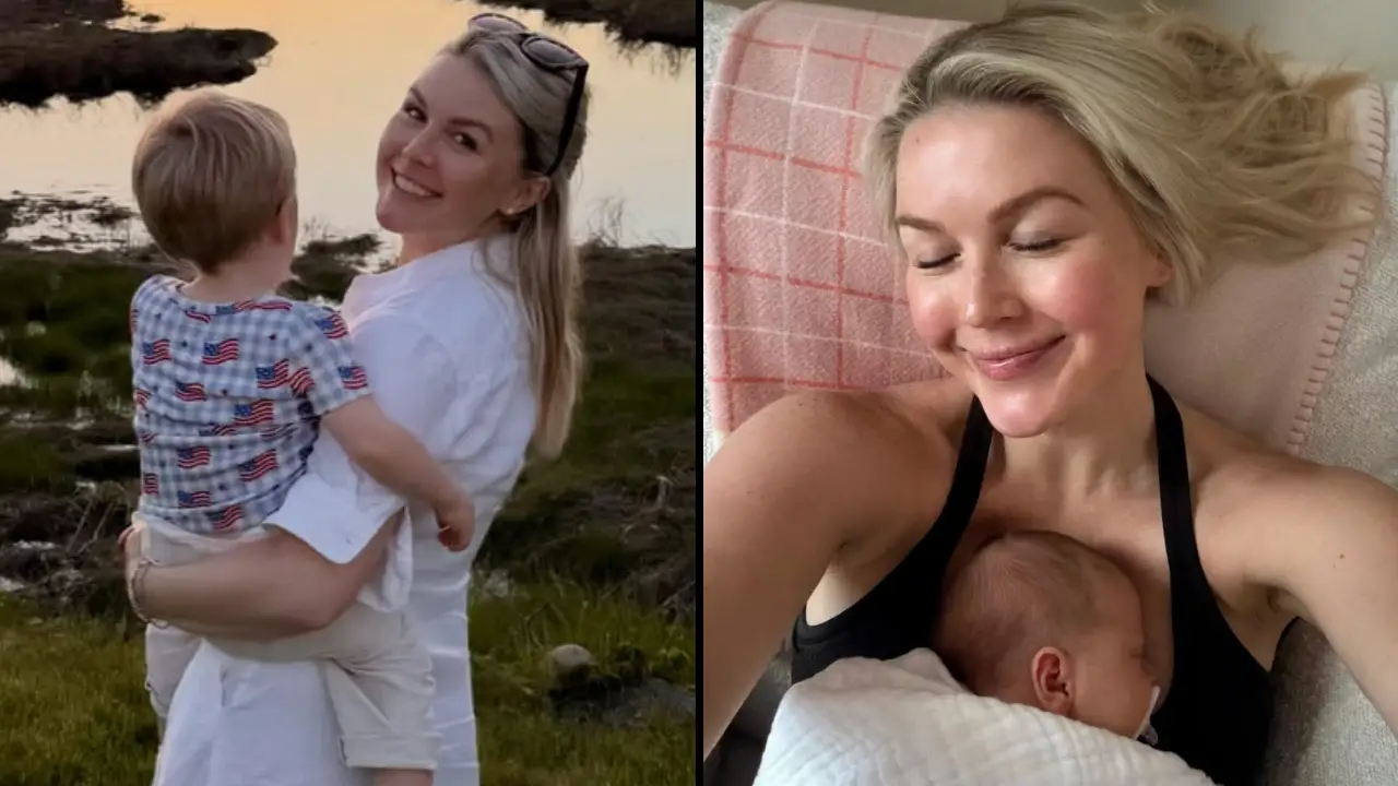 Karoline Leavitt's latest baby photo has everyone pointing out one 'disturbing' detail.