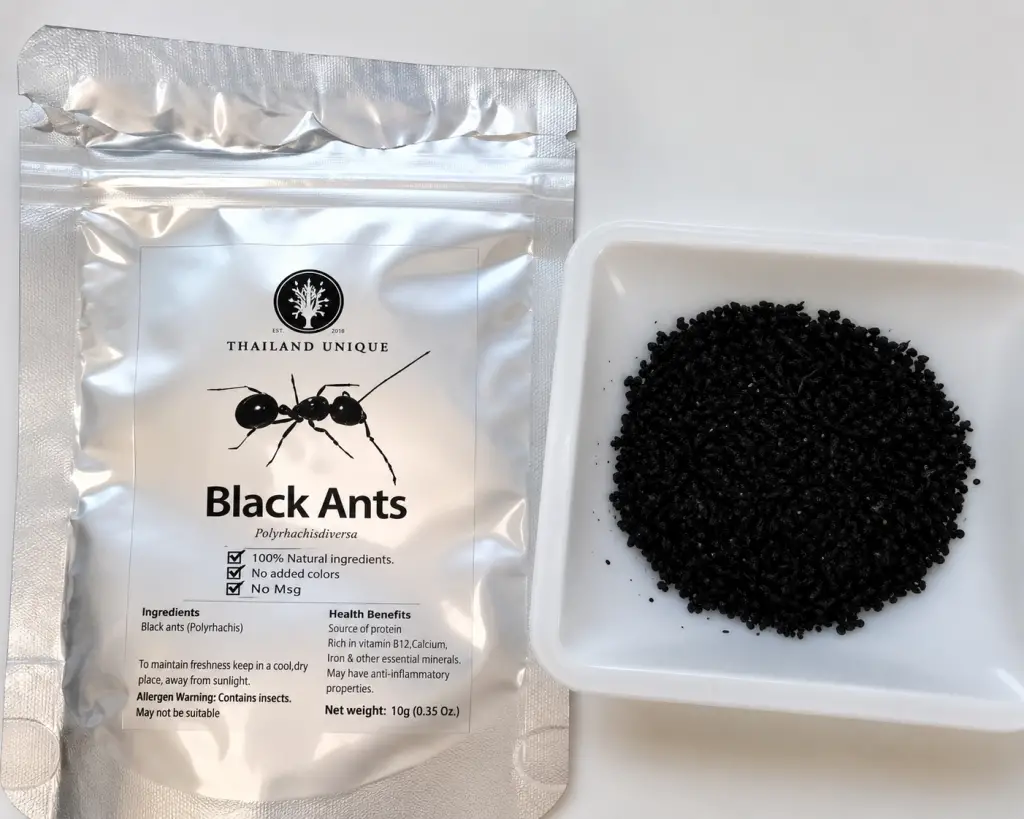 Edible black ants