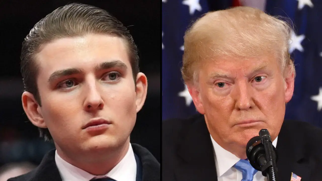 Donald Trump's Unusual Description Of Barron Trump Has Everyone Saying The Same Thing
