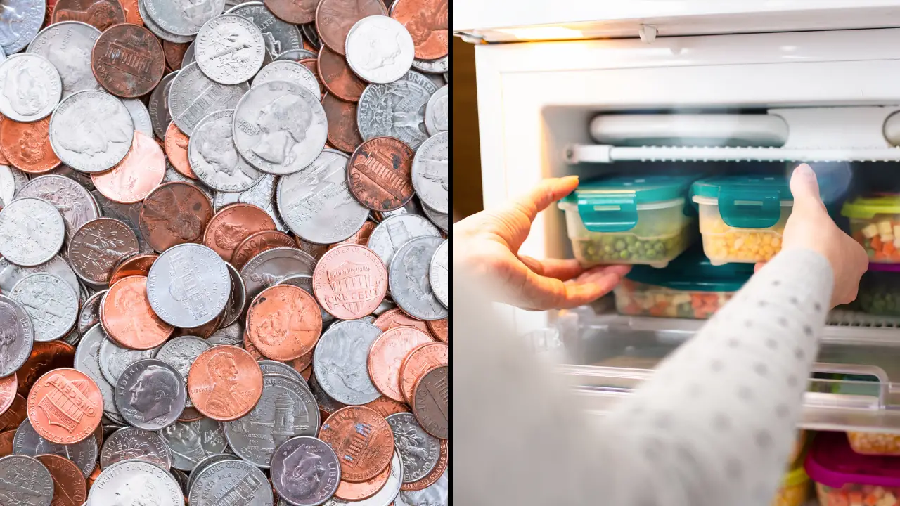 There's a surprising reason why you should always put a coin in your freezer before you leave home.